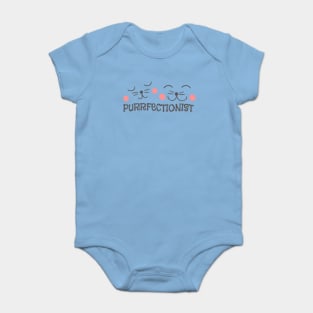 Purrfectionist Cat Baby Bodysuit
